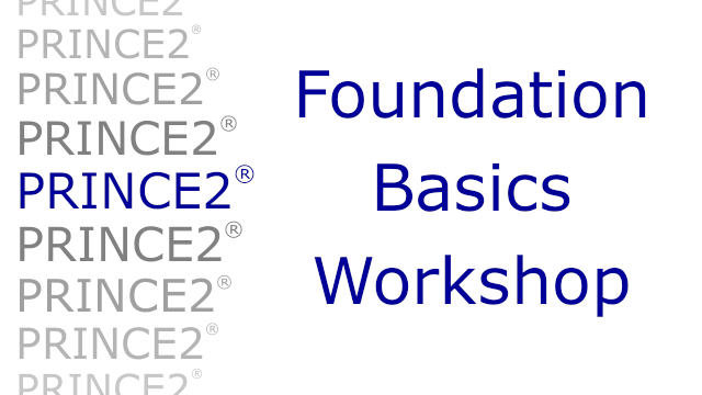 PRINCE2 Foundation Training